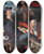 Triptych art skateboard deck of Pieter Aertsen The Egg Dance by Pieter Aertsen (1508-1575)