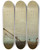 Triptych art skateboard deck of Teofil Kwiatkowski View Of The Avignon Port_2 by Teofil Kwiatkowski (1809-1891)