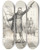 Triptych art skateboard deck of Thomas Nast Liberty Or Death by Thomas Nast (1840-1902)