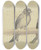Triptych art skateboard deck of Jakob Becker Zwei Vgel Auf Einer Stange by Jakob Becker (1810-1872)