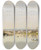 Triptych art skateboard deck of Stanislas Lpine La Seine Devant Saintdenis_1 by Stanislas Lepine (1835-1892)