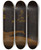Triptych art skateboard deck of Arthur Bowen Davies Semele Or Fireflies by Arthur Bowen Davies (1862-1928)
