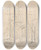 Triptych art skateboard deck of Nicaise De Keyser View To The Thames by Nicaise De Keyser (1813-1887)