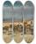 Triptych art skateboard deck of Eugne Girardet The Water Carriers Tangier by Eugene Girardet (1853-1907)