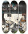 Triptych art skateboard deck of Oskar Mulley Bauernhof Im Hochgebirge_1 by Oskar Mulley (1891-1949)
