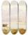 Triptych art skateboard deck of John Gully L Manipori Sic Upper End With Rocky Islets Evening by John Gully (1819-1888)