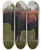 Triptych art skateboard deck of Rosa Bonheur Two Bulls Grazing by Rosa Bonheur (1822-1899)