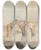 Triptych art skateboard deck of Willey Reveley Ruined Bridge With Four Pointed Arches Near Rome by Willey Reveley (1760-1799)