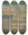 Triptych art skateboard deck of Amaldus Nielsen Skyet Vr by Amaldus Nielsen (1838-1932)