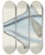 Triptych art skateboard deck of Frank Edward Clarke Brama Brama Nz Rays Bream by Frank Edward Clarke (1849-1899)