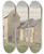 Triptych art skateboard deck of Rev James Bulwer One From A Volume Of Drawings And Prints_45 by Rev James Bulwer (1794-1879)
