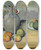 Triptych art skateboard deck of Paul Czanne Pichet Et Fruits Sur Une Table by Paul Cezanne (1839-1906)