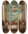 Triptych art skateboard deck of Henryk Rodakowski Feast In The House Of Simon The Pharisee by Henryk Rodakowski (1823-1894)