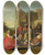 Triptych art skateboard deck of Circle Of Bartholomeus Breenbergh The Adoration Of The Magi by Circle Of Bartholomeus Breenbergh (1598-1657)