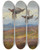 Triptych art skateboard deck of Archibald Thorburn Swerving From The Gunsred Grouse by Archibald Thorburn (1860-1935)
