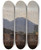 Triptych art skateboard deck of Gustaf Sderberg Vesuvius Seen From St January Bridge Naples by Gustaf Soderberg (1799-1875)