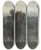 Triptych art skateboard deck of Jozef Israls Homeward Bound by Jozef Israels (1824-1911)
