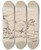 Triptych art skateboard deck of George Chinnery A Peasant With Cattle by George Chinnery (1774-1852)
