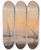 Triptych art skateboard deck of Auguste Louis Veillon Arabs On Banks Of The Nile by Auguste Louis Veillon (1834-1890)