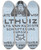 Triptych art skateboard deck of Reinier Willem Petrus De Vries Advertentie Voor Cursus Holthuizen by Reinier Willem Petrus De Vries (1874-1952)