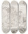 Triptych art skateboard deck of Nicholas Chevalier View Of A Mud Cottage On The Road To An Unknown Bay by Nicholas Chevalier (1828-1902)