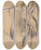 Triptych art skateboard deck of John Macallan Swan Lion by John Macallan Swan (1847-1910)