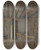 Triptych art skateboard deck of Douard Vuillard Intrieur Dauberge Maquette De Dcor Pour La Lpreuse by douard Vuillard (1868-1940)