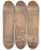 Triptych art skateboard deck of Thomas Rowlandson Interior Of A Cottage by Thomas Rowlandson (1756-1827)