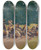 Triptych art skateboard deck of Frederic Remington The Scream Of Shrapnel At San Juanhill by Frederic Remington (1861-1909)