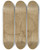 Triptych art skateboard deck of Antoinelouis Barye Rhinocros by Antoine-Louis Barye (1796-1875)