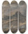 Triptych art skateboard deck of David Humbert De Superville Fantastisch Berglandschap Voorgrond La Tour De Babel by David Humbert De Superville (1770-1849)
