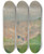 Triptych art skateboard deck of Albert Marquet Coteau Vert Montplaisant by Albert Marquet (1875-1947)