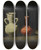 Triptych art skateboard deck of Francisco De Zurbarn Still Life With Four Vessels by Francisco de Zurbarn (1598-1664)