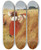 Triptych art skateboard deck of Wodzimierz Tetmajer Harvest_2 by Wlodzimierz Tetmajer (1861-1923)