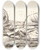 Triptych art skateboard deck of Pieter Van Laer To Dde Heste by Pieter Van Laer (1592-1642)