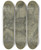 Triptych art skateboard deck of Paris Bordone Seated Male Figure With Putto And Armor by Paris Bordone (1500-1571)