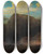 Triptych art skateboard deck of Friedrich Von Amerling Gebirgslandschaft by Friedrich Von Amerling (1803-1887)