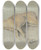 Triptych art skateboard deck of Carl Kuntz Zur Strecke Gebrachter Rehbock by Carl Kuntz (1770-1830)