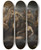 Triptych art skateboard deck of Domenico Tintoretto Apollo And The Muses by Domenico Tintoretto (1560-1635)