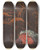 Triptych art skateboard deck of Paul Gauguin The Universe Is Created Lunivers Est Cree by Paul Gauguin (1848-1903)