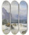 Triptych art skateboard deck of William Evans Of Eton Landscape Isle Of Aran by William Evans Of Eton (1798-1877)