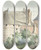 Triptych art skateboard deck of Aert Schouman Het Kasteel Te Wouw by Aert Schouman (1710-1792)