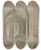 Triptych art skateboard deck of Anton Radl Inneres Einer Gewlbten Pfeilerhalle by Anton Radl (1774-1852)