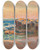 Triptych art skateboard deck of Armand Guillaumin Rocher Saintpalais by Armand Guillaumin (1841-1927)