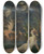 Triptych art skateboard deck of Arthur Bowen Davies Corridor Of Summer by Arthur Bowen Davies (1862-1928)