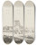 Triptych art skateboard deck of Carlo Labruzzi A Village On A River With A Threearched Bridge Beside A Small Church And A Fortified Building Beyond by Carlo Labruzzi (1748-1817)