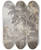 Triptych art skateboard deck of James Miller A Country Lane_2 by James Miller (1773-1814)
