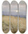 Triptych art skateboard deck of Marie Egner Abend by Marie Egner (1850-1940)