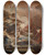 Triptych art skateboard deck of Carlo Carlone The Sacrifice Of Iphigenia by Carlo Carlone (1686-1775)