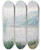 Triptych art skateboard deck of Blanche Hoschedmonet Bords De Seine_1 by Blanche Hoschede Monet (1865-1947)
